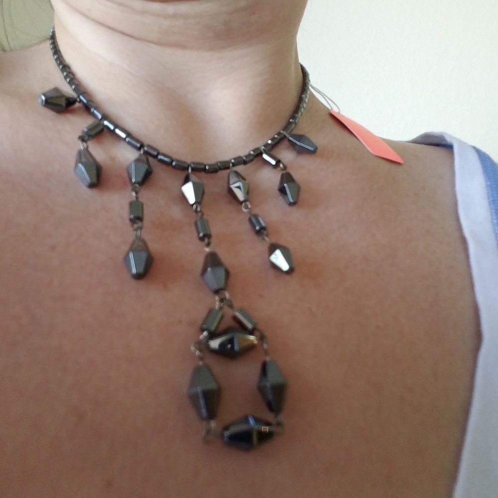 Necklace with earrings
